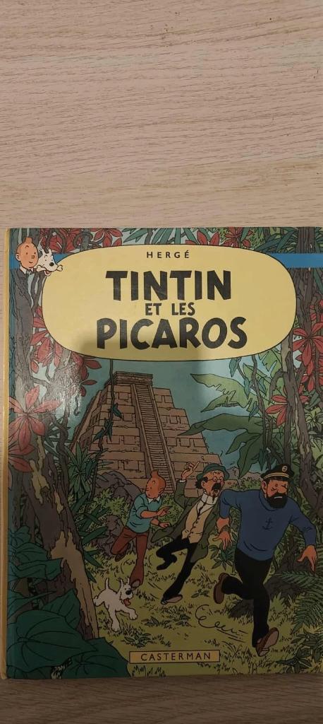 TINTIN HERGE TINTIN ET LES PICAROS EO C1 1976, Livres, Enlèvement ou Envoi, Une BD, Comme neuf, Hergé