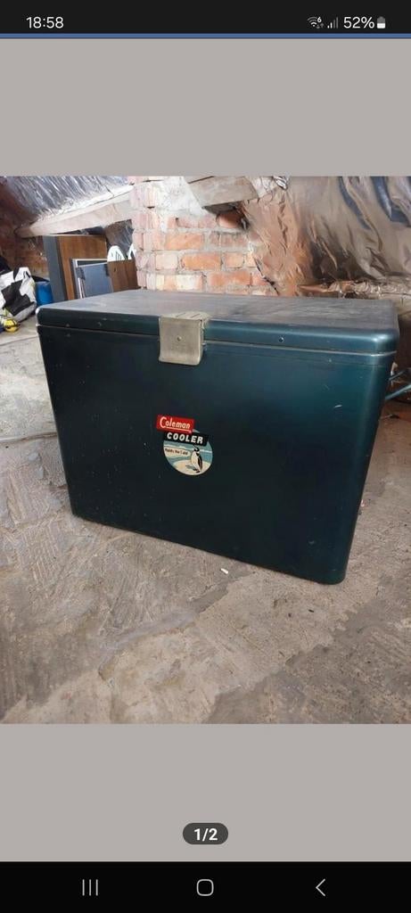 Retro koelbox, Ophalen