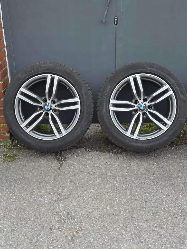 4 ORIGINELE BMW X6 F16 PACK M VELGEN IN 19 INCH, Auto-onderdelen, Gebruikt, 255 mm, Banden en Velgen, Personenwagen