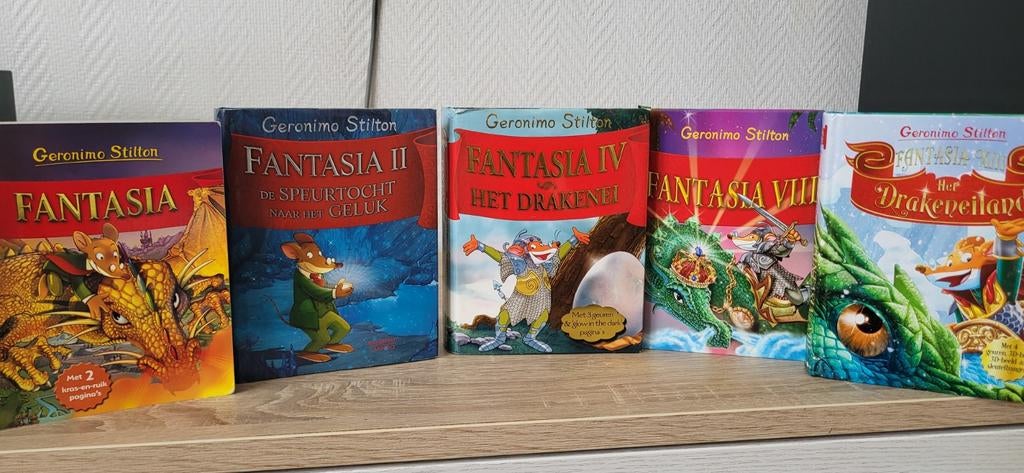 Geronimo Stilton 29 boeken, Ophalen