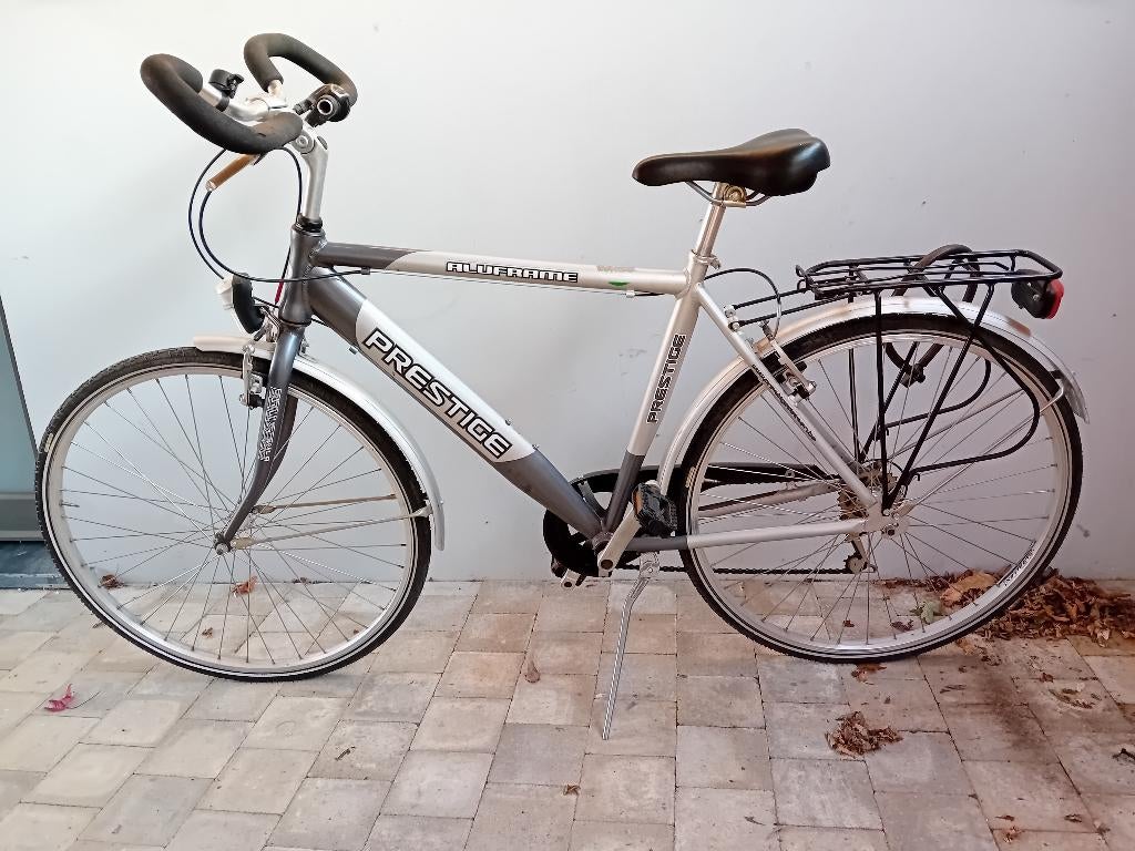 herenfiets Prestige goede staat maat 54, Fietsen en Brommers, Versnellingen, Zo goed als nieuw, 53 tot 57 cm, Ophalen