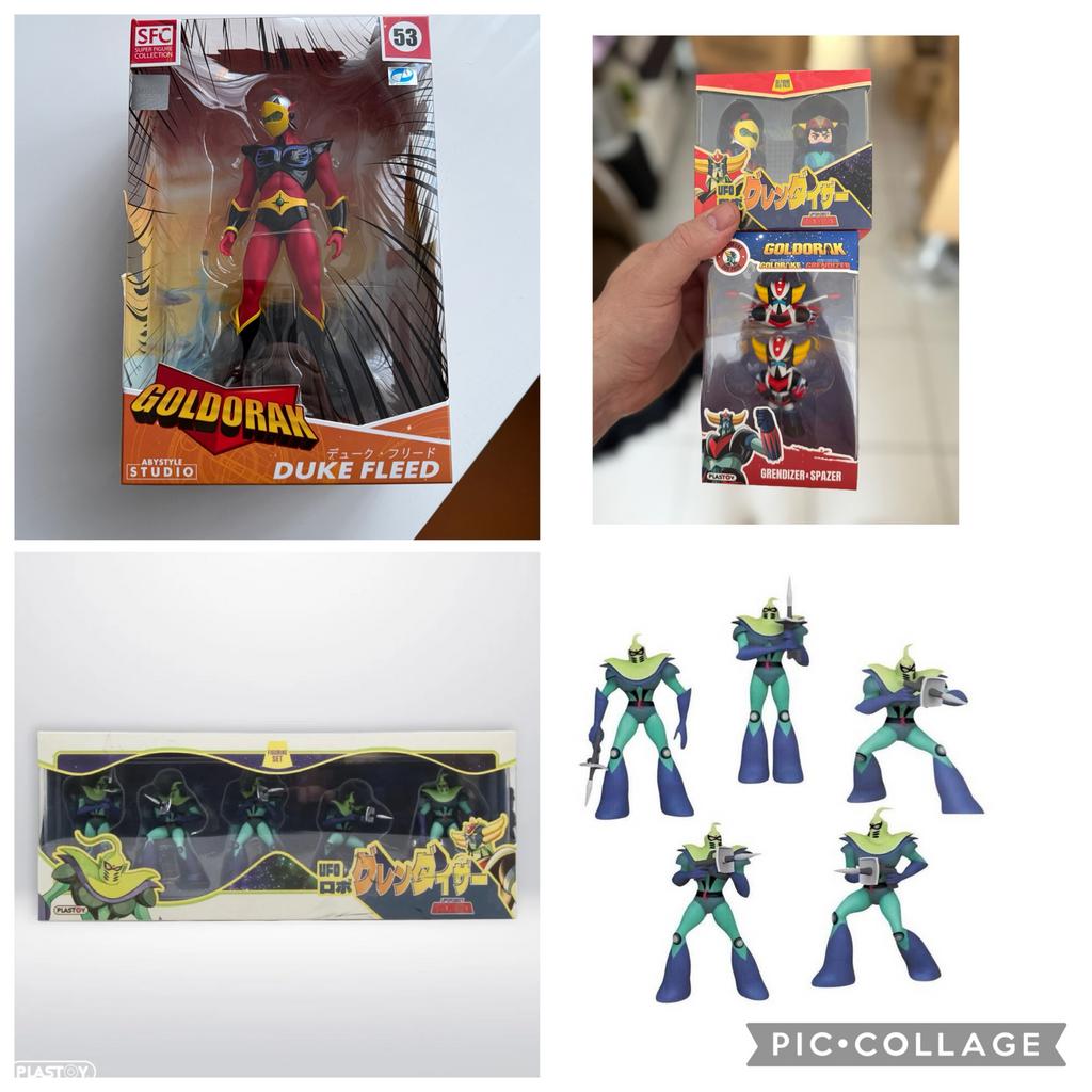 Figurine diverses goldorak elles sont toutes neuves en boîte, Verzamelen, Speelgoed, Ophalen, Nieuw