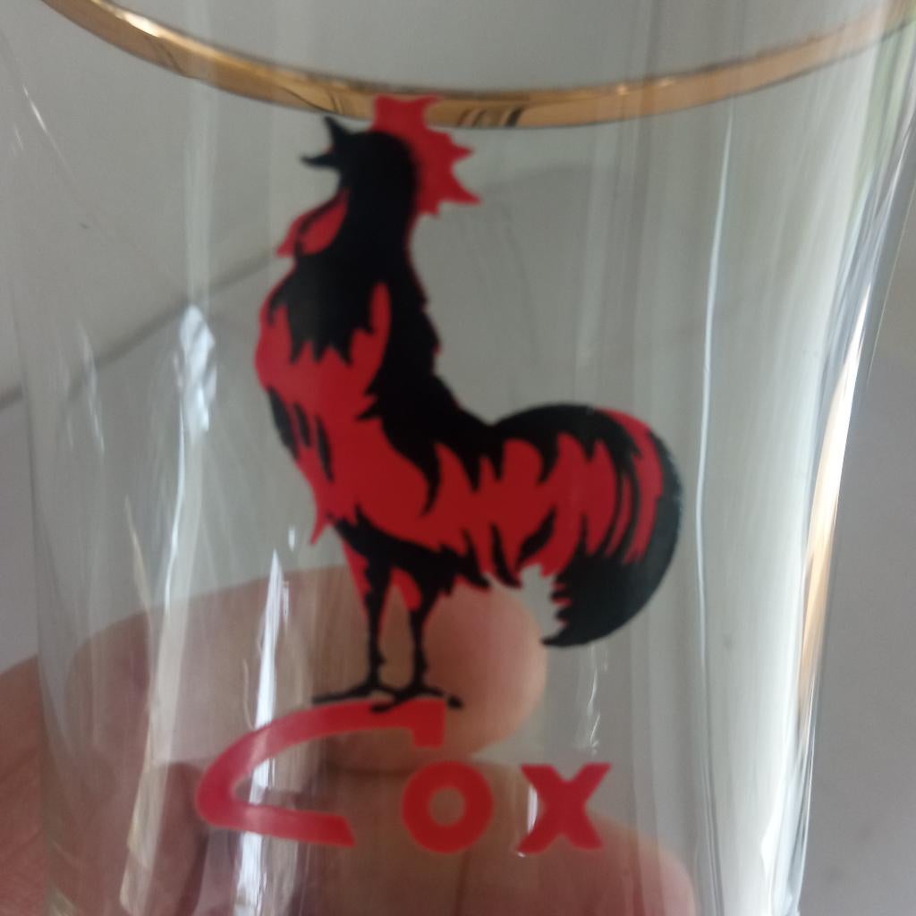 COX-glas, Ophalen of Verzenden, Gebruikt, Glas of Glazen, Overige merken