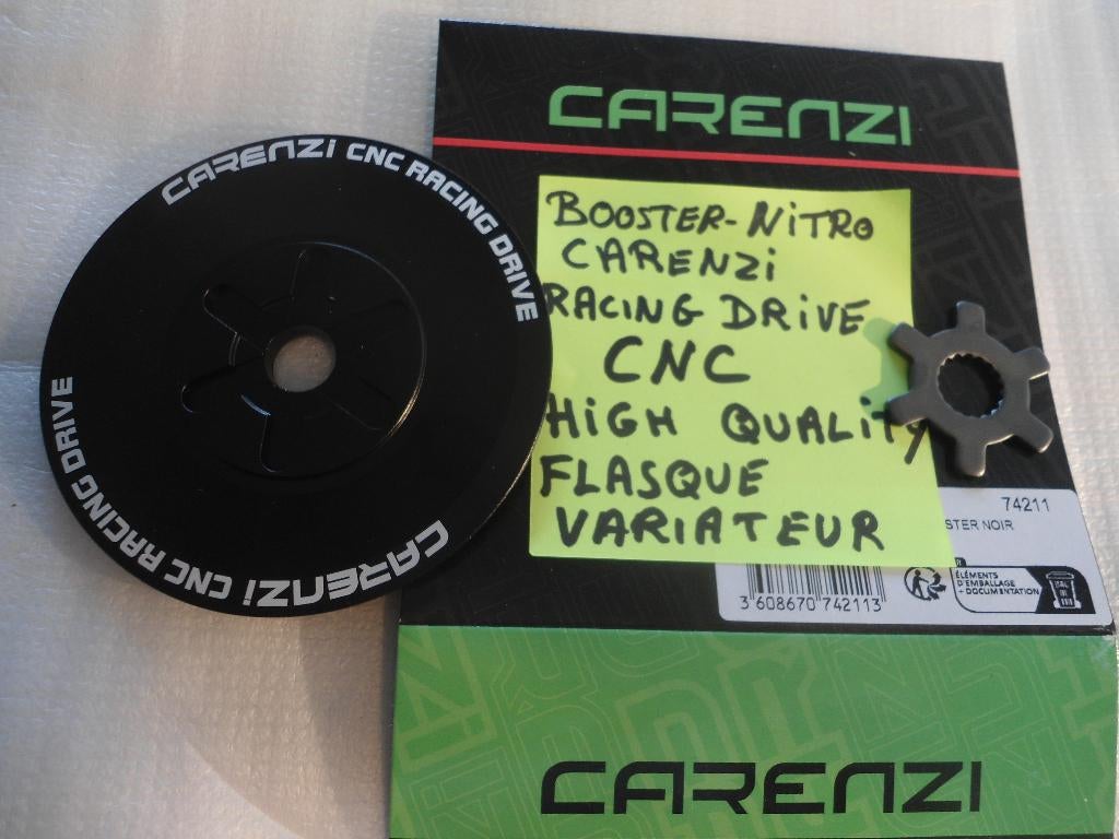 Booster Nitro : variateur à poulie/flasque Carenzi CNC Vario, Enlèvement, Neuf, Bloc, Yamaha