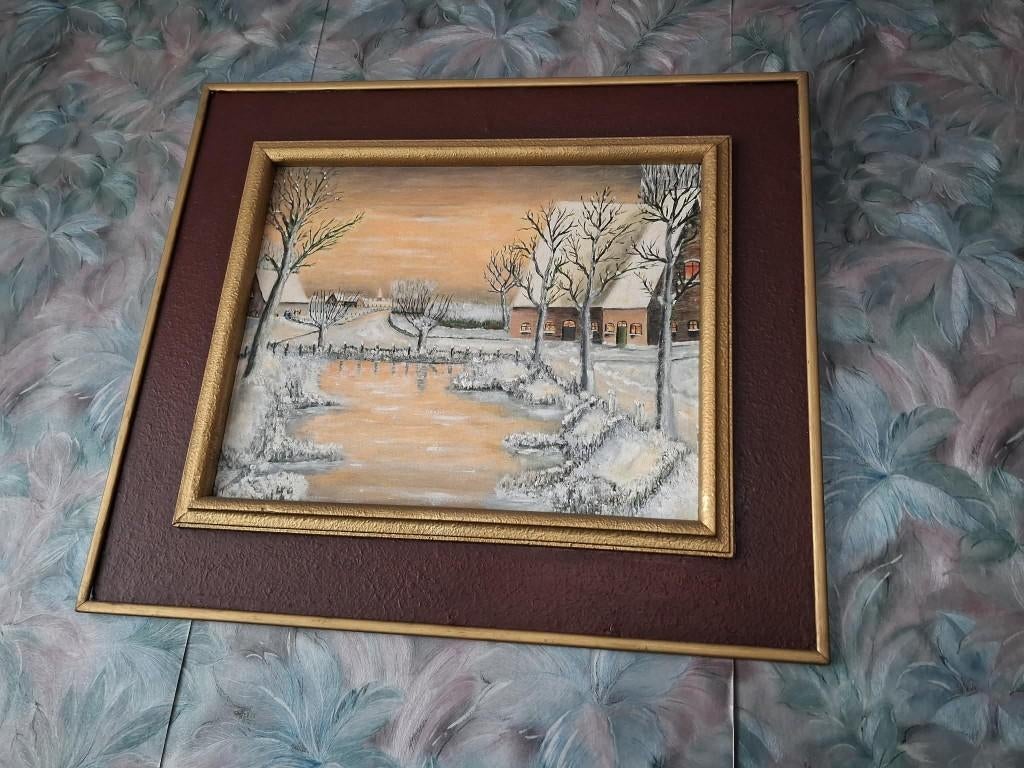 5 x schilderijen, Ophalen