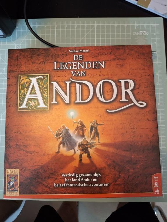 De Legendes van Andor met alle uitbreidingen, Ophalen of Verzenden, Gebruikt, 999 Games