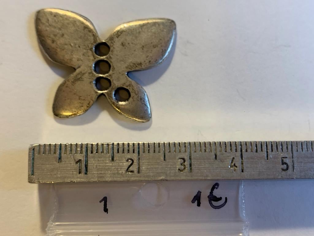 metalen tussenstukje vlinder, Enlèvement ou Envoi, Neuf, Entretoise ou Perle intermédiaire