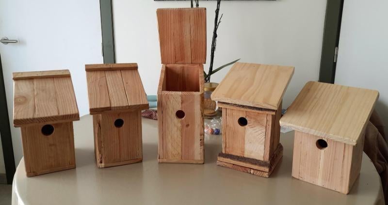 nestkastjes, Ophalen, Nieuw