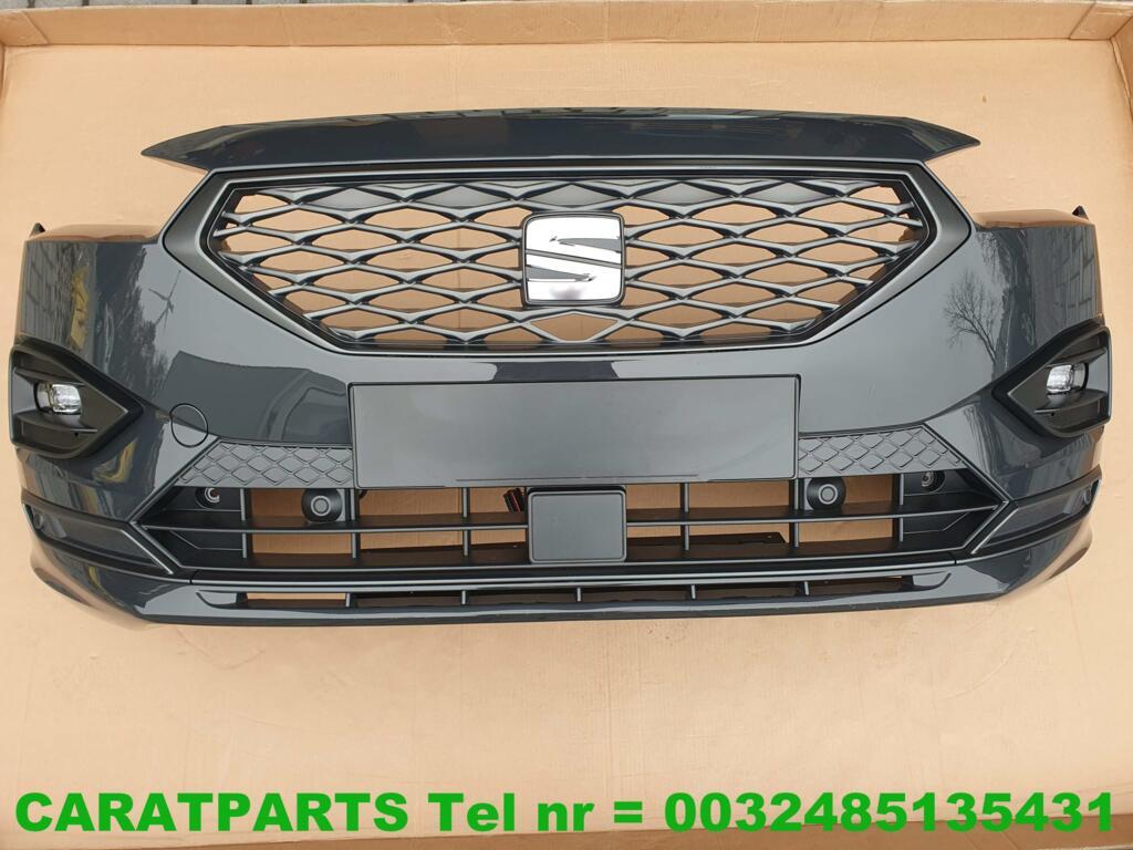 5FJ807217E fr bumper Tarraco FR voorbumper LI7F Urano Grey, Info@fabrikant.eu, Bumper, Fabrikant BV, Gebruikt