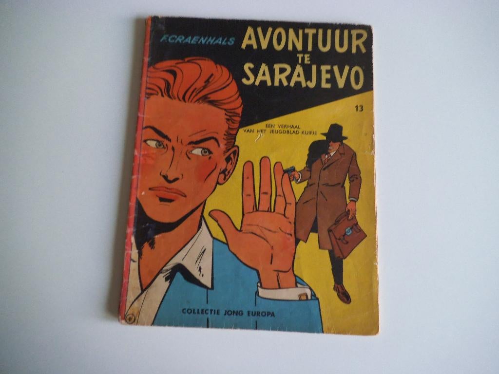 Avontuur te Sarajevo  Jong Europa 13, Gelezen, Eén stripboek, François craenhals, Ophalen of Verzenden