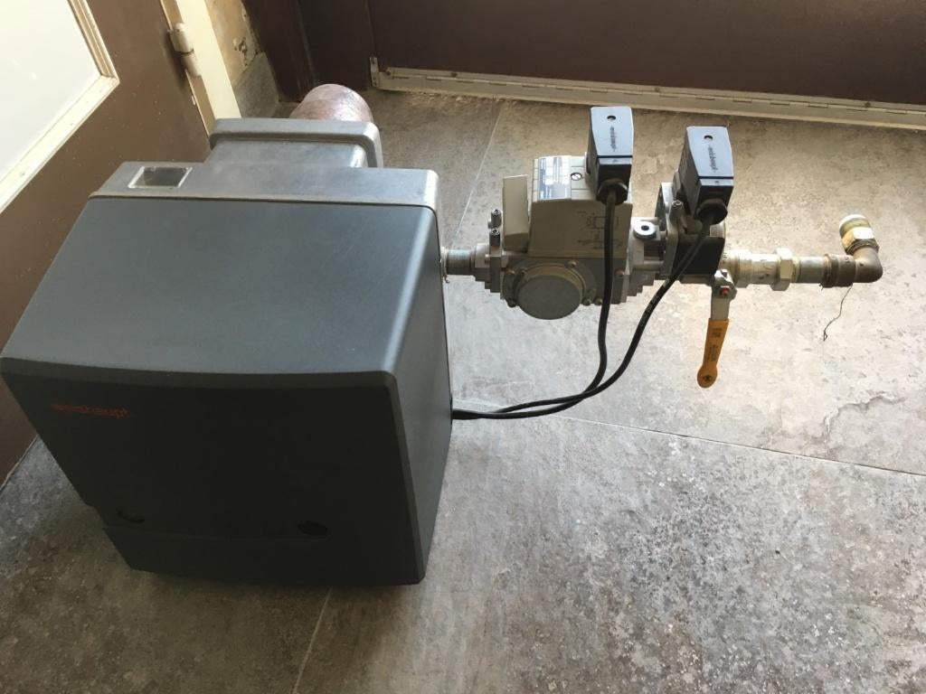 Weishaupt brander wg5n/1-a 50KW op aardgas, Doe-het-zelf en Bouw, Ophalen, Gebruikt, Aardgas