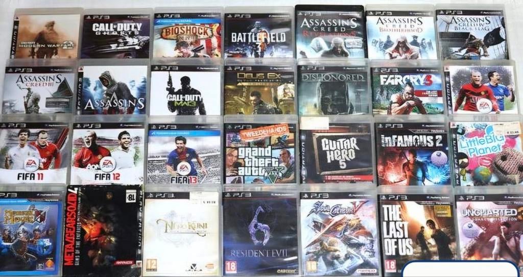 van alle Ps 3 en Ps 4 games  voor prijs engames papier, Postzegels en Munten, Ophalen of Verzenden