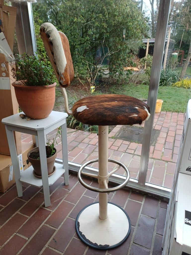 tabouret de bar retro vintage, Maison & Meubles, Tabourets de bar, Enlèvement