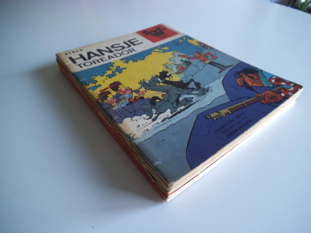 Lot 6 x Hansje  Berck   Favorietenreeks, Meerdere stripboeken, Ophalen of Verzenden, Gelezen, Berck
