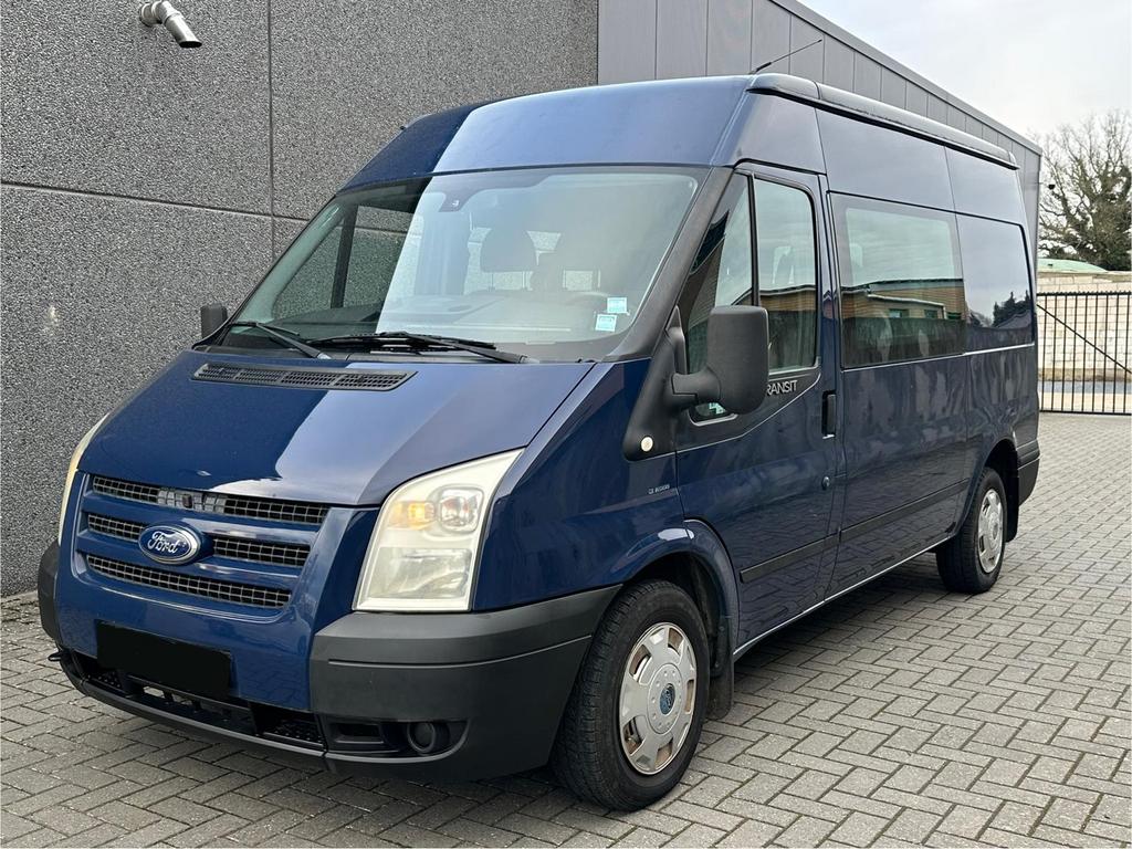 Ford Transit Trend //Dubble cabine // gekeurd voor verkoop, Auto's, Bestelwagens en Lichte vracht, Blauw, Bedrijf, 5 deurs, Handgeschakeld