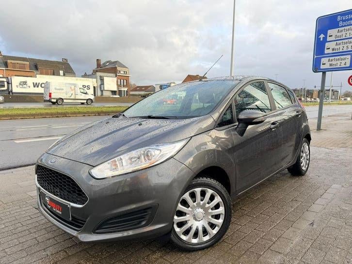 Ford Fiesta 2018 1.0i *022000km* Pdc Aux Zetelvw. Euro6b, Auto's, Voorwielaandrijving, Stof, Bedrijf, Zilver of Grijs