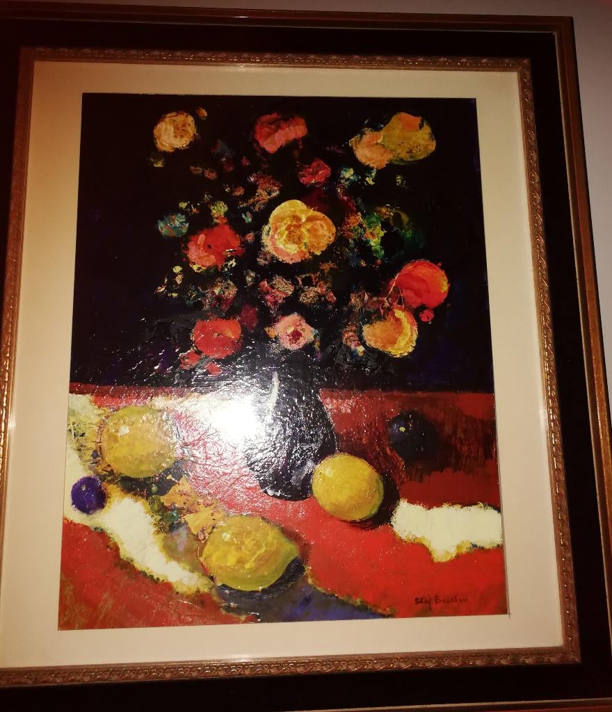 Schilderij olieverf Staf Beerten., Ophalen