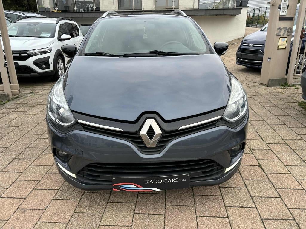 Renault Clio 900 cc benzine van 2017, Parkeersensor, Euro 6, Bedrijf, Zilver of Grijs