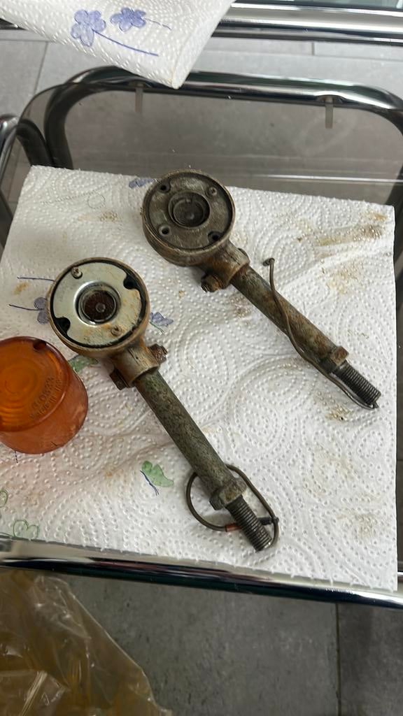 2 clignotants Stanley moto japonaise, Ophalen of Verzenden, Gebruikt