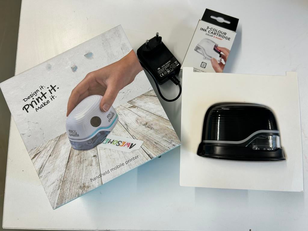 COLOP E-Mark create color (black), Informatique & Logiciels, Imprimantes de poche, Enlèvement, Comme neuf