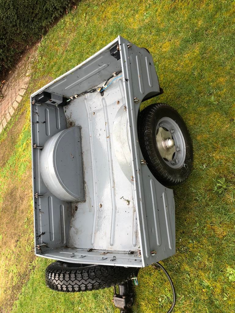 aanhangwagen  (voor moto of auto ), Auto diversen, Aanhangers en Bagagewagens, Ophalen, Gebruikt