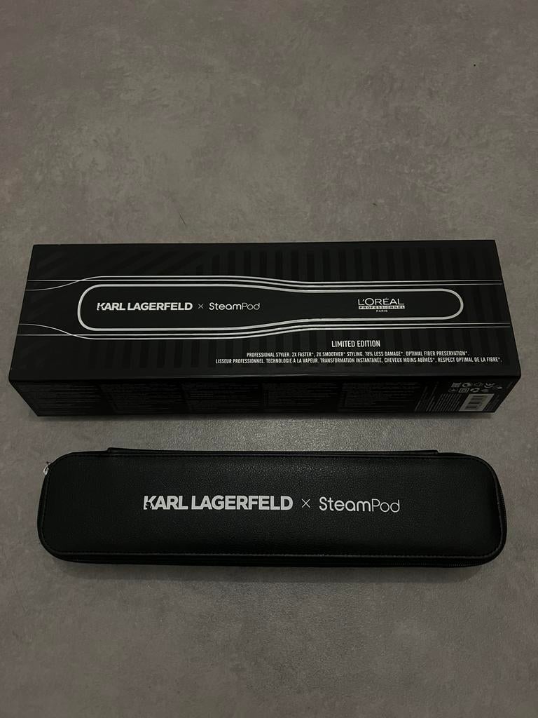Lisseur L’Oréal Pro Steampod 3.0 x Karl Lagerfeld, Electroménager, Équipement de Soins personnels, Neuf, Soin des cheveux, Enlèvement ou Envoi