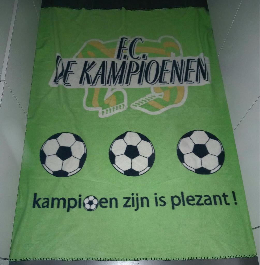 Deken FC de kampioenen -> 3€, Kinderen en Baby's, Ophalen, Gebruikt, Jongetje, Deken of Dekbed