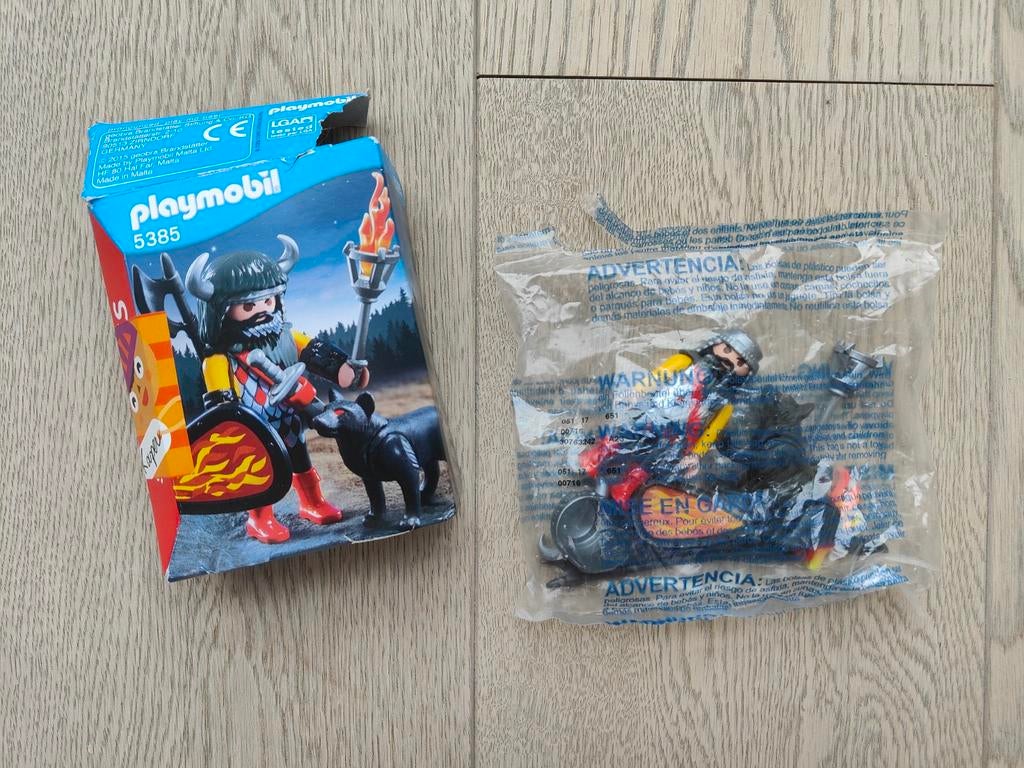 Playmobil 5385 Wolfskrijger, Enlèvement
