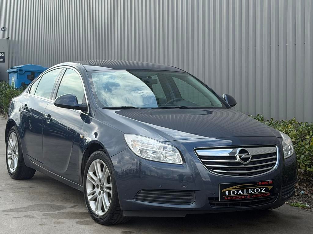 Opel insignia 2.0cdti•1ste eig•OHboekje️•Navi•Isofix•PDC•Top, Auto's, Stof, 1956 cc, Zwart, 4 cilinders