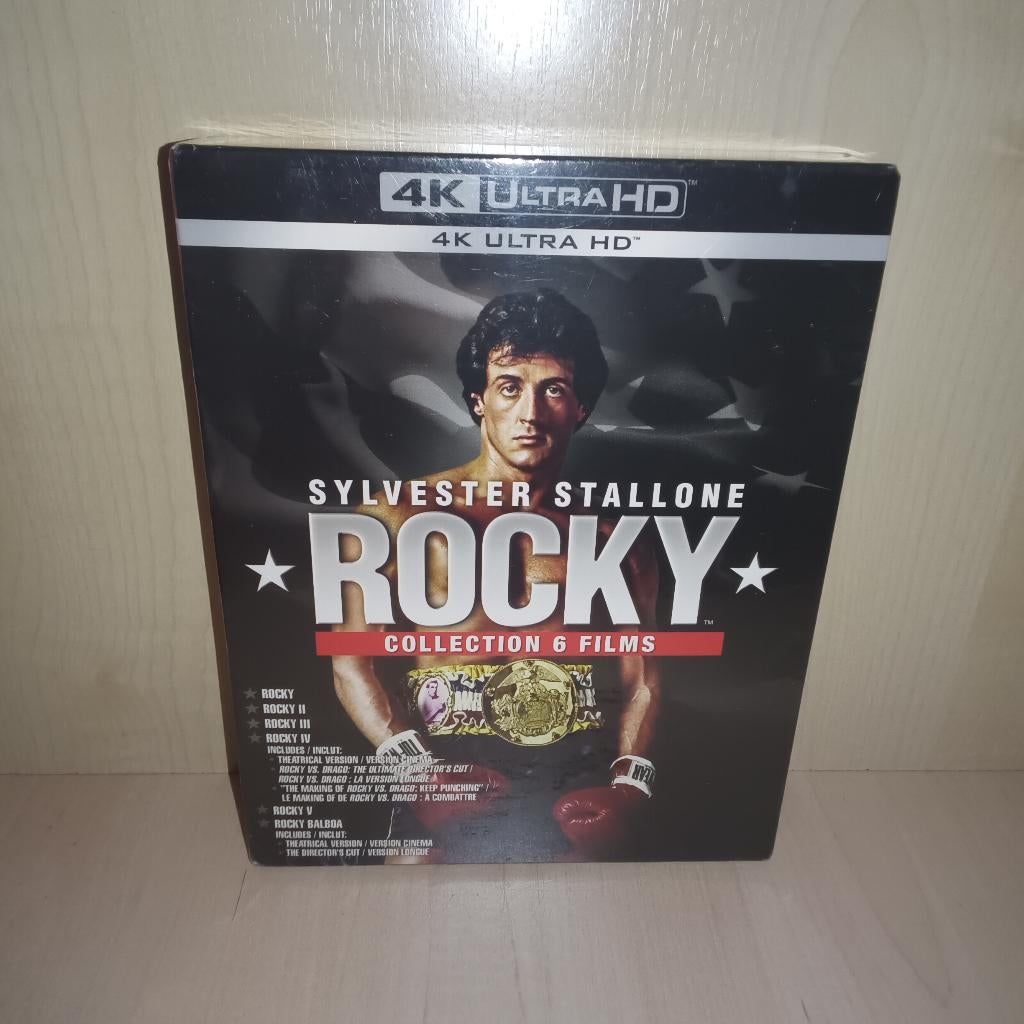 Rocky Collection 6 Films - Coffret 4K neuf scellé, Cd's en Dvd's, Blu-ray, Verzenden, Boxset