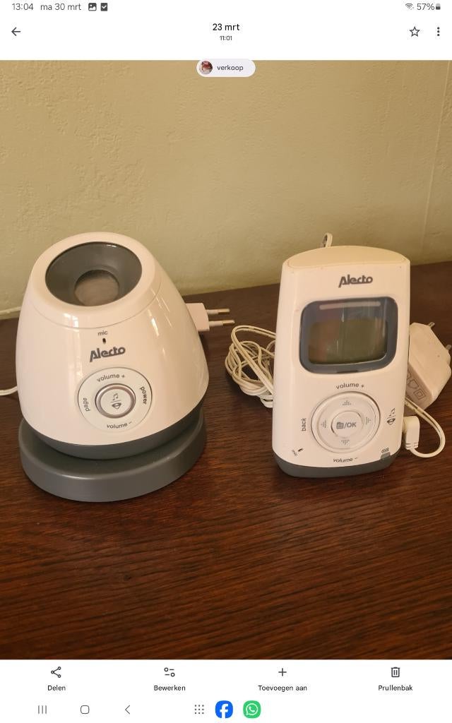 Babyfoon, Kinderen en Baby's, Babyfoons, Ophalen, Zo goed als nieuw