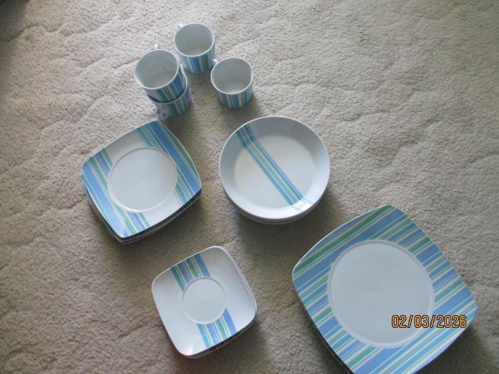 nieuw eet- koffieservies, Huis en Inrichting, Ophalen, Nieuw, Bord(en)