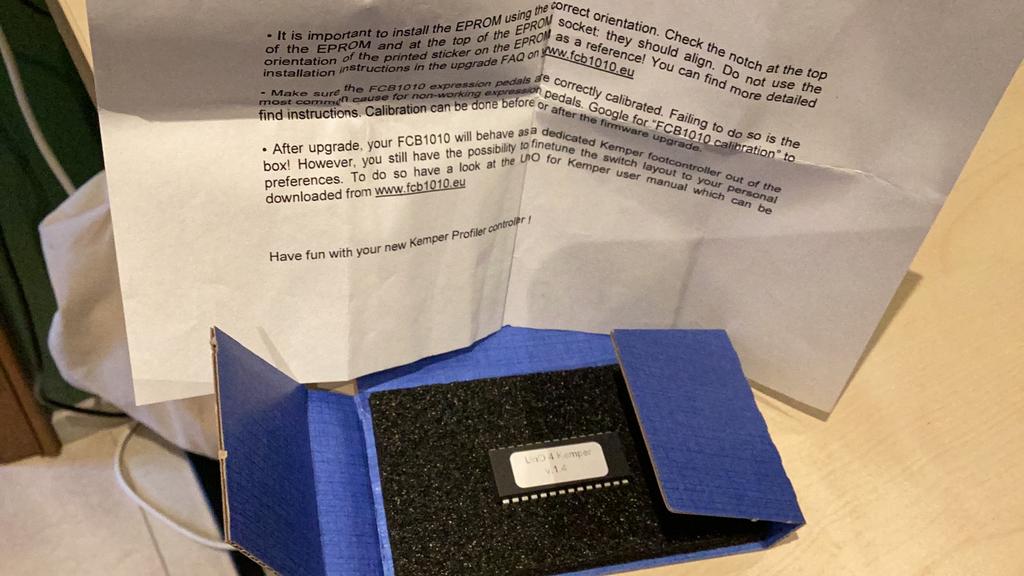 UnO 4 Kemper, Muziek en Instrumenten, Ophalen, Zo goed als nieuw