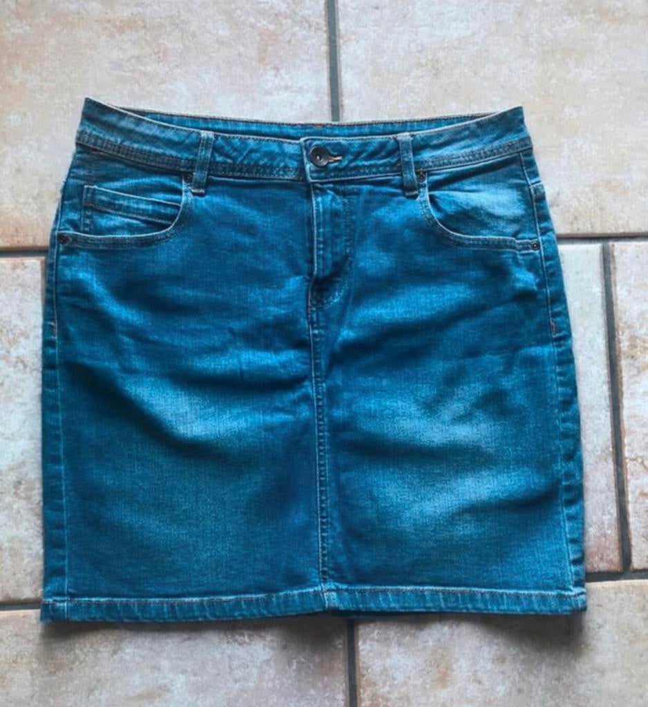 Jeansrok maat 40, Kleding | Dames, Rokken, Ophalen, Zo goed als nieuw, Maat 38/40 (M), Blauw