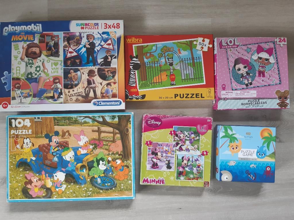Kinderpuzzels, Enlèvement ou Envoi, Comme neuf, 4 à 6 ans