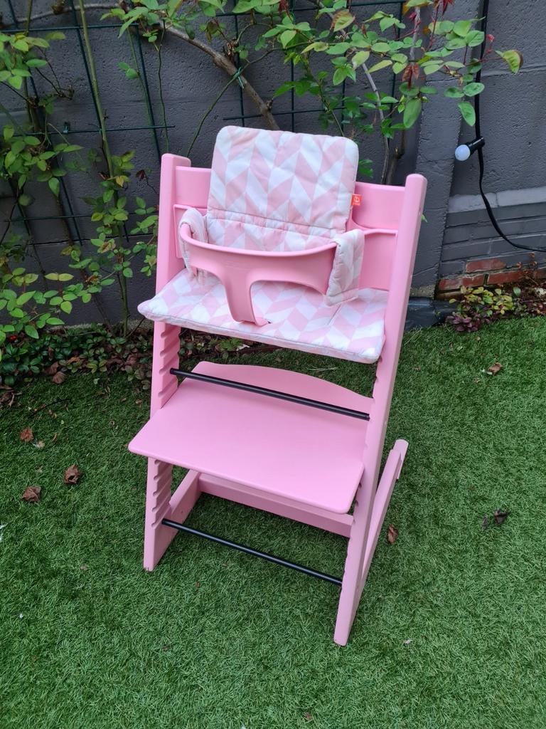 Roze tripp trapp stokke perfecte staat, Kinderen en Baby's, Ophalen
