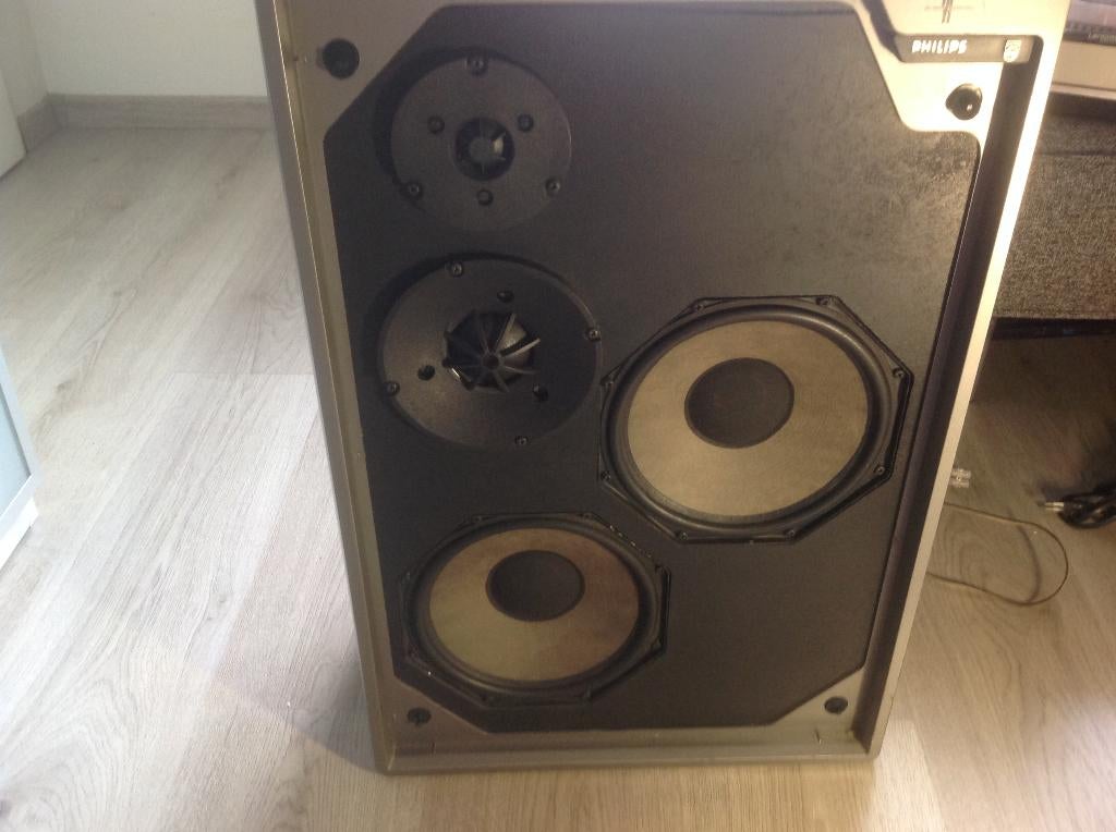 Philips Lautsprecherbox 22AH468 /00R, Philips, Enlèvement, Utilisé, Haut-parleurs Frontaux, Arrière ou Stéréo