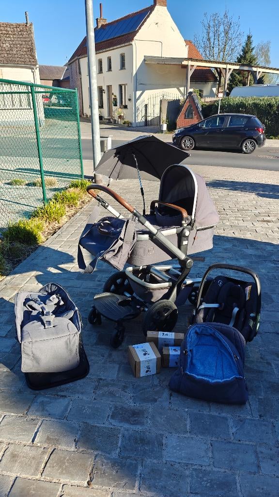 Joolz day 3 wandelwagen + autostoel - complete set!, Kinderen en Baby's, Kinderwagens en Combinaties, Zo goed als nieuw, Combiwagen