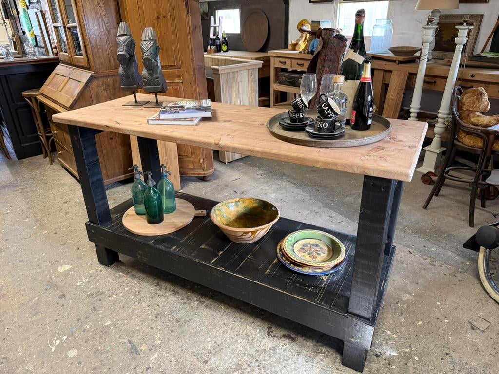 Keukeneiland werktafel snijtafel winkeltafel horeca, Ophalen