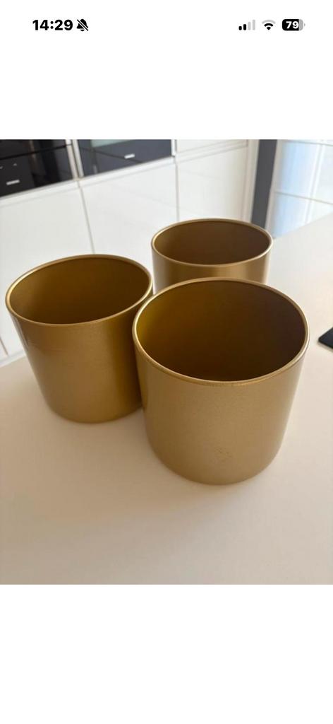 Vases dores, Enlèvement, Comme neuf