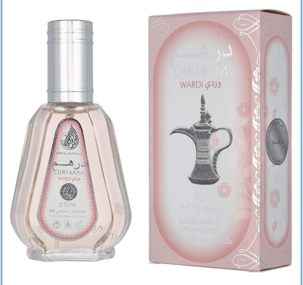Parfum Dirham Wardi 50ml, Bijoux, Sacs & Beauté, Beauté | Parfums, Enlèvement ou Envoi
