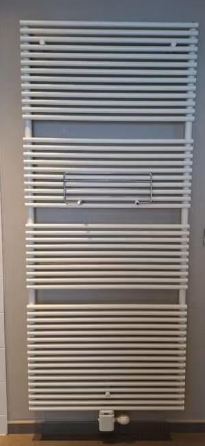 Handdoekradiator - wit, Enlèvement, Utilisé, 80 cm ou plus, Radiateur