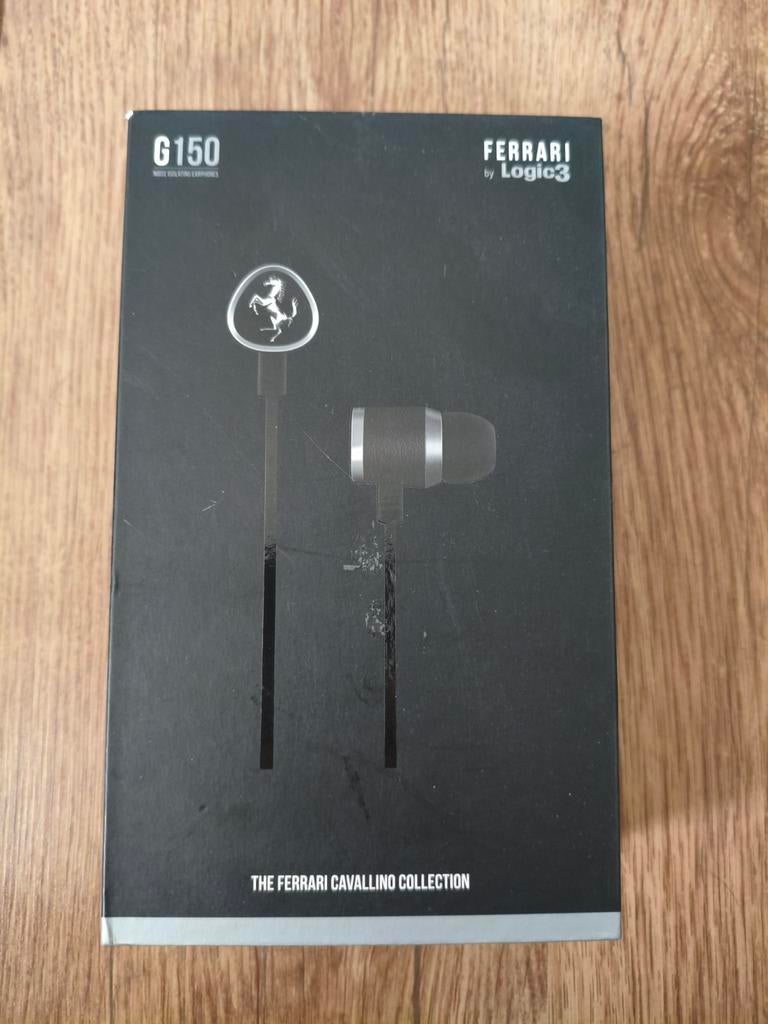 Ferrari by Logic3 G150 Cavallino Collection - In-ear oortjes, Computers en Software, Ophalen of Verzenden, Nieuw, Bedraad
