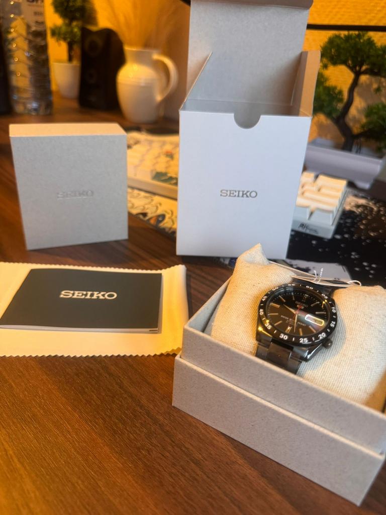 Montre Seiko 5 automatique SNKE03KC 36mm, Seiko, Enlèvement ou Envoi, Acier, Acier