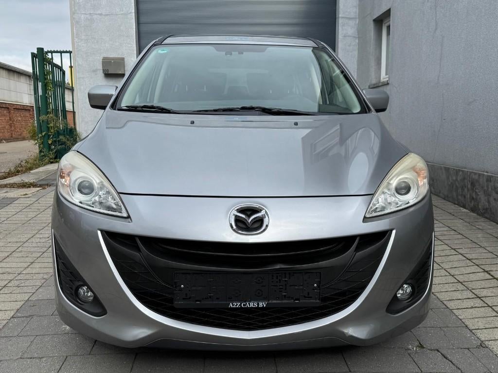MAZDA 5 1.8i BENZINE 2012 MET 7 ZITPLAATSEN 112000 KM, Auto's, Voorwielaandrijving, Euro 5, Monovolume, https://public.car-pass.be/vhr/23741a0a-1fb3-4337-9b1b-f19aea37c99b
