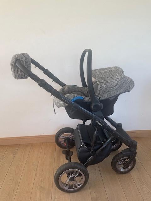 buggy, Enfants & Bébés, Poussettes & Combinaisons, Comme neuf, Poussette combi, Autres marques, Voiture duo, Pneus, Avec siège auto