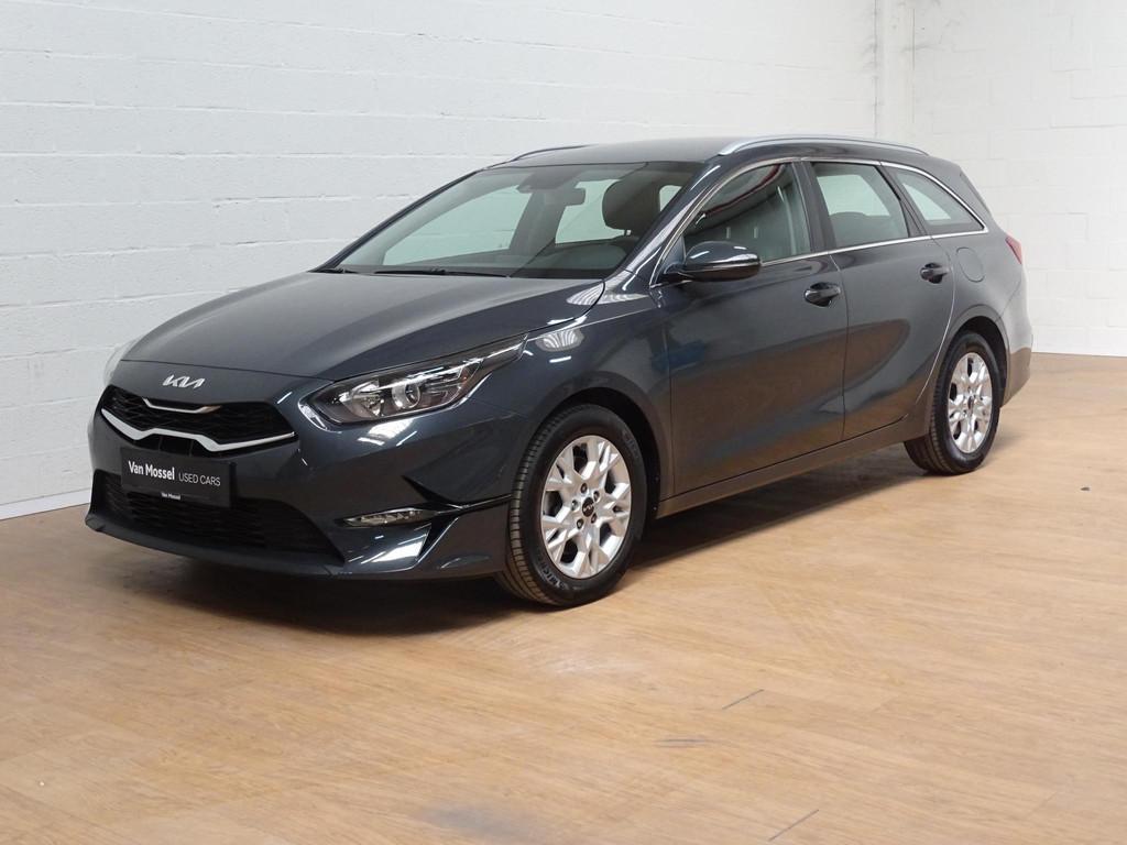 Kia Ceed Sportswagon Pulse 1.0 T-GDi 100 MHEV DCT ISG, Auto's, Kia, Stof, Zwart, 1409 kg, Bedrijf