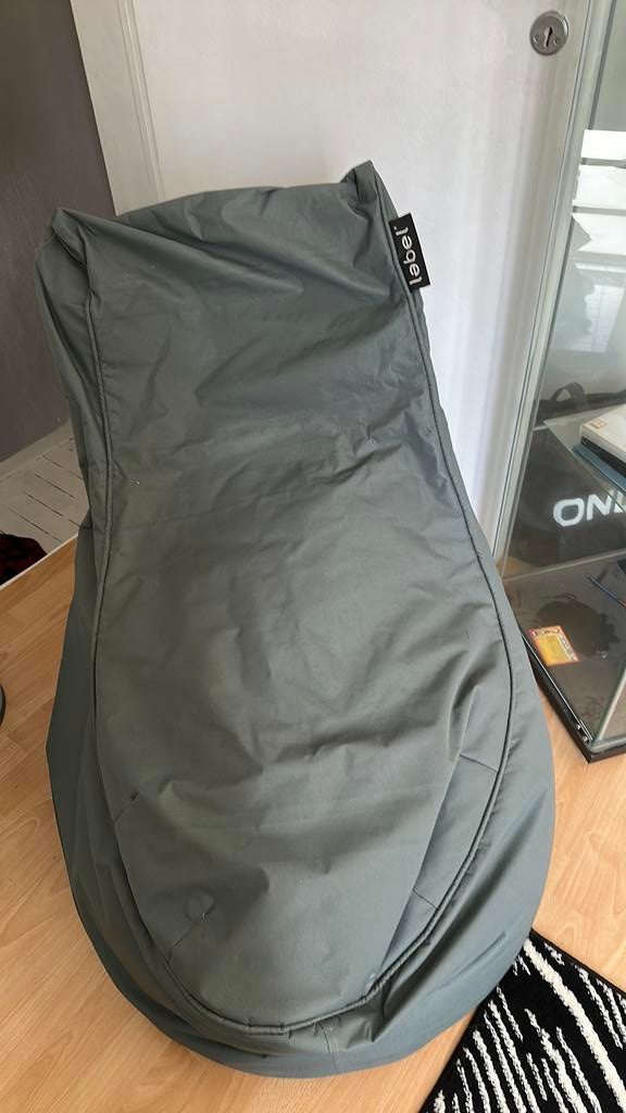 Zitzak poef, Huis en Inrichting, Zitzakken, Ophalen, Zo goed als nieuw, Zitzak