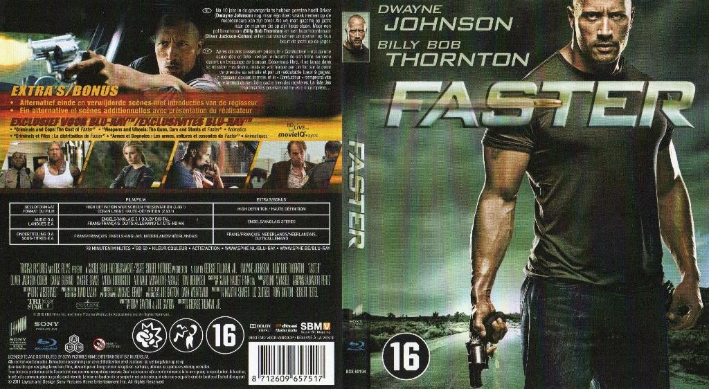 faster (blu-ray) neuf, Enlèvement ou Envoi, Comme neuf, Action