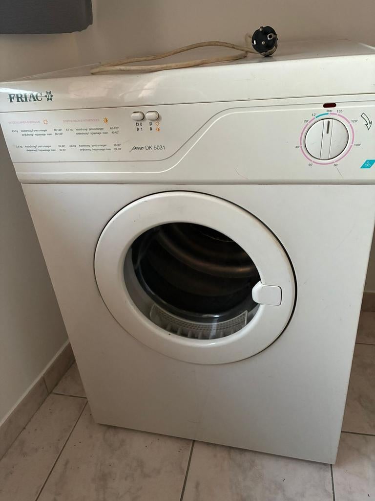 Sèche-linge à évacuation Friac, Electroménager, Enlèvement